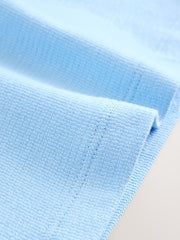Light Blue Breakfast Trio Short Sleeve Appliqué T-Shirt (3mths-7yrs) - Size 3-6 Months (62-68cm)