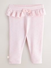 Baker by Ted Baker 2 Pack Pointelle Layette Leggings - Size Newborn