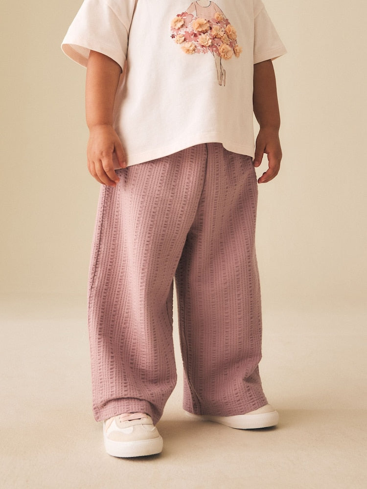 Brown Wide Leg Trousers (3mths-7yrs)