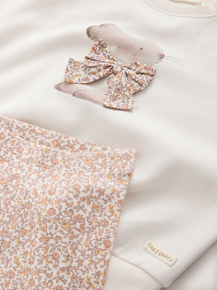 Neutral Sweatshirt & Leggings Set 2 Pack (3mths-7yrs)