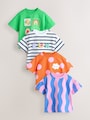 Rainbow T-Shirts 4 Pack (3mths-7yrs) - Size 3-6 Months (62-68cm)
