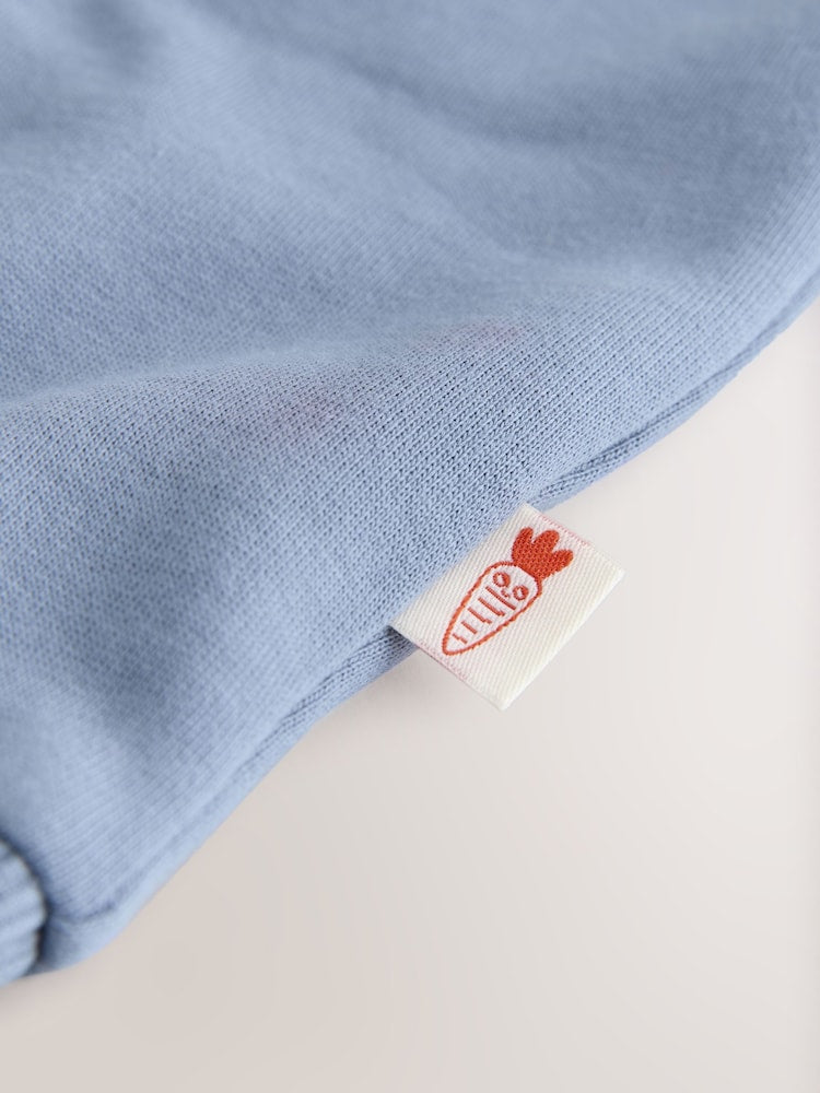 Mid Blue Crew Neck Sweatshirt and Leggings Set (3mths-7yrs)