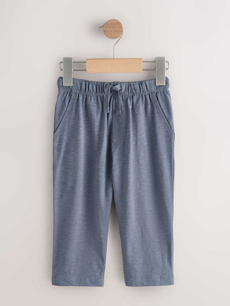 Rust Stripe Tan Brown And Grey Stripe Joggers 3 Pack (3mths-7yrs)