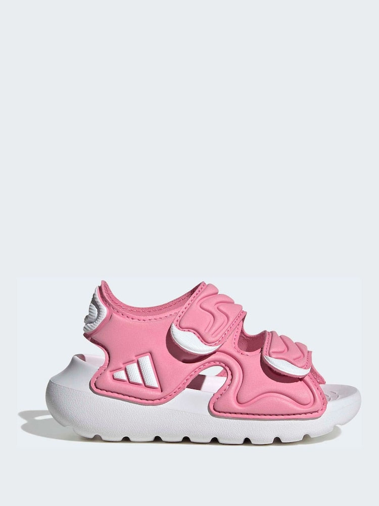 adidas Pink AltaSwim 3 Infant Sandals