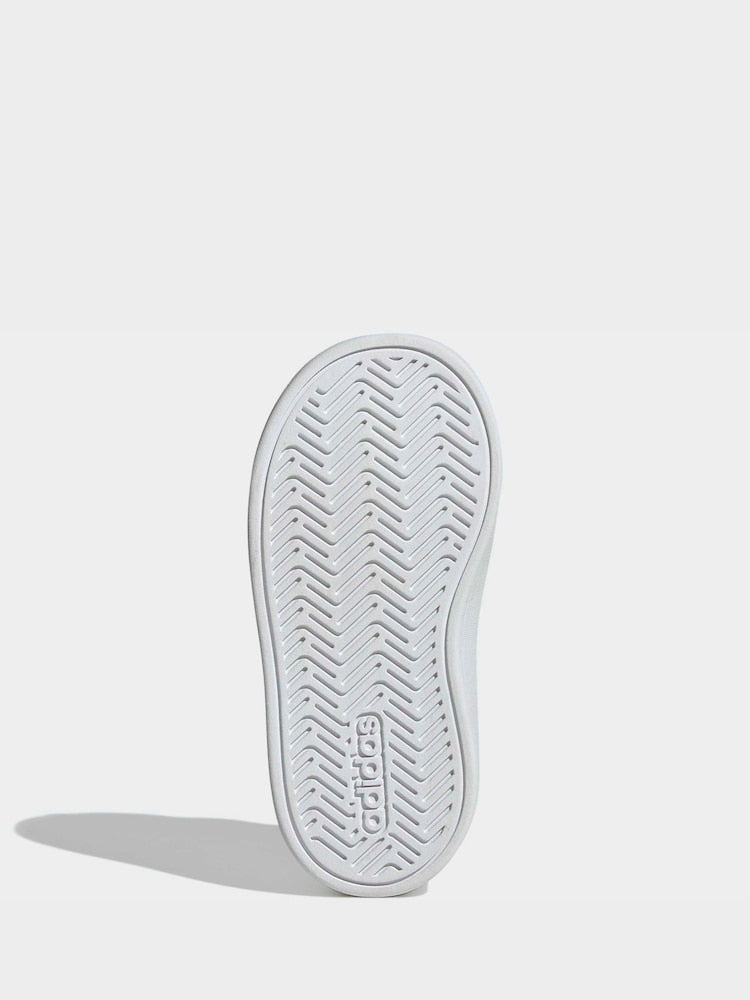 adidas White Grand Court 3.0 Infant Trainers
