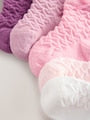 Pink Baby Socks 5 Pack - Size 50cm (First Size)