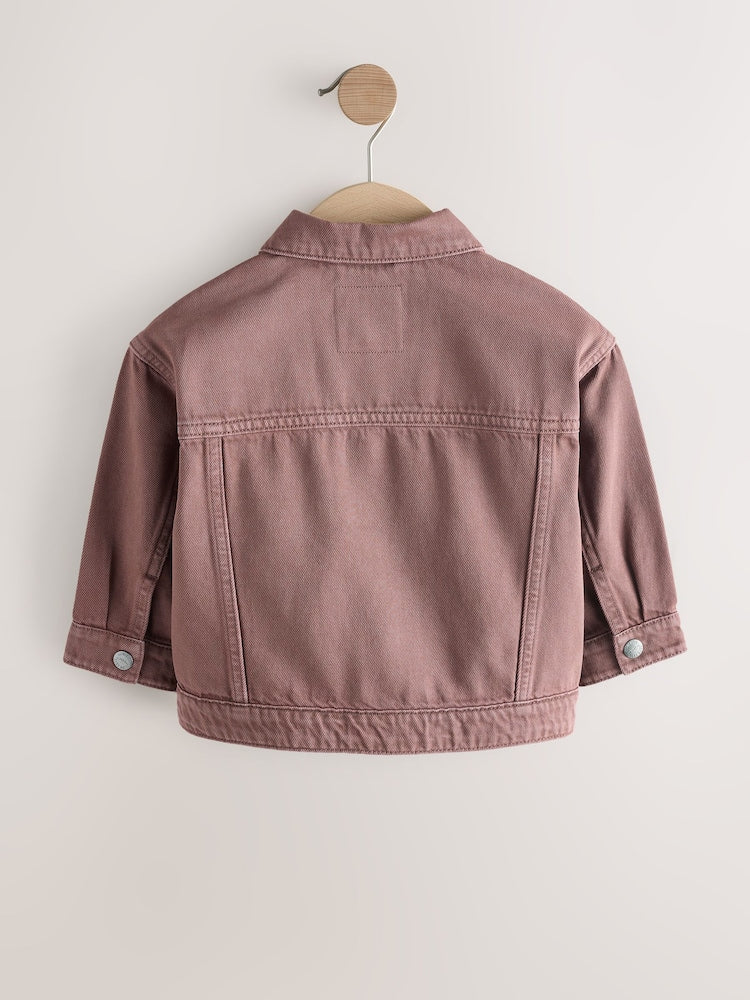 Brown Denim Western Jacket (3mths-10yrs)