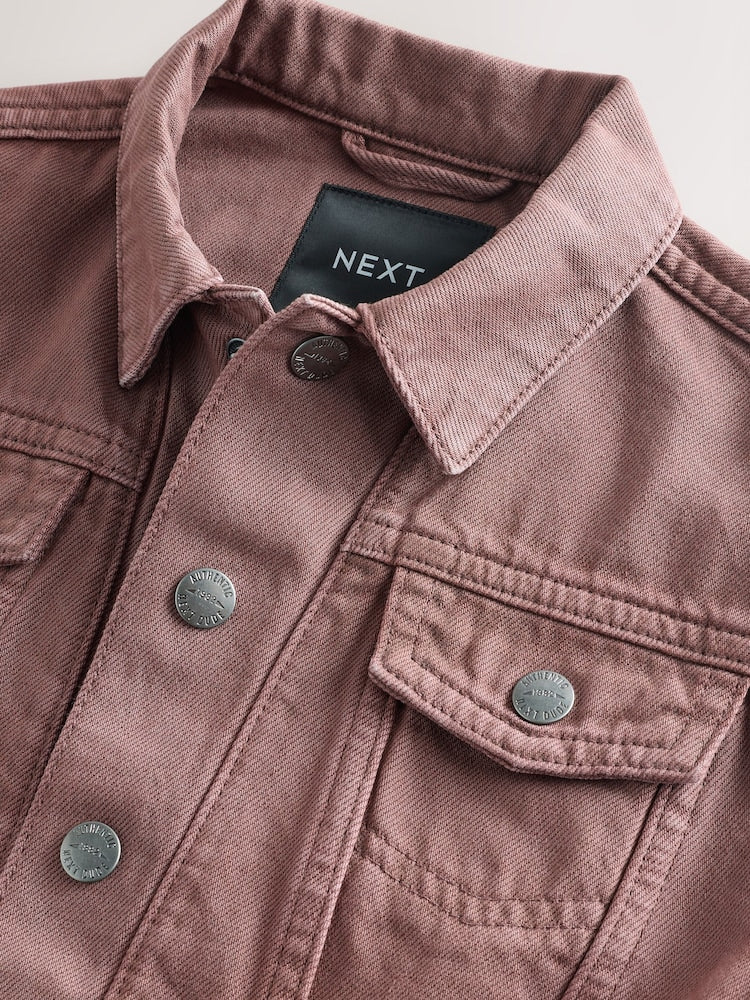 Brown Denim Western Jacket (3mths-10yrs)