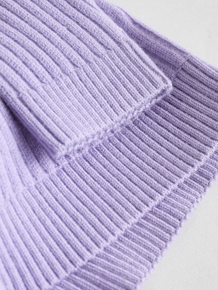 Purple Baby Knitted Jumper and Leggings Set 2 Piece (0mths-3yrs)