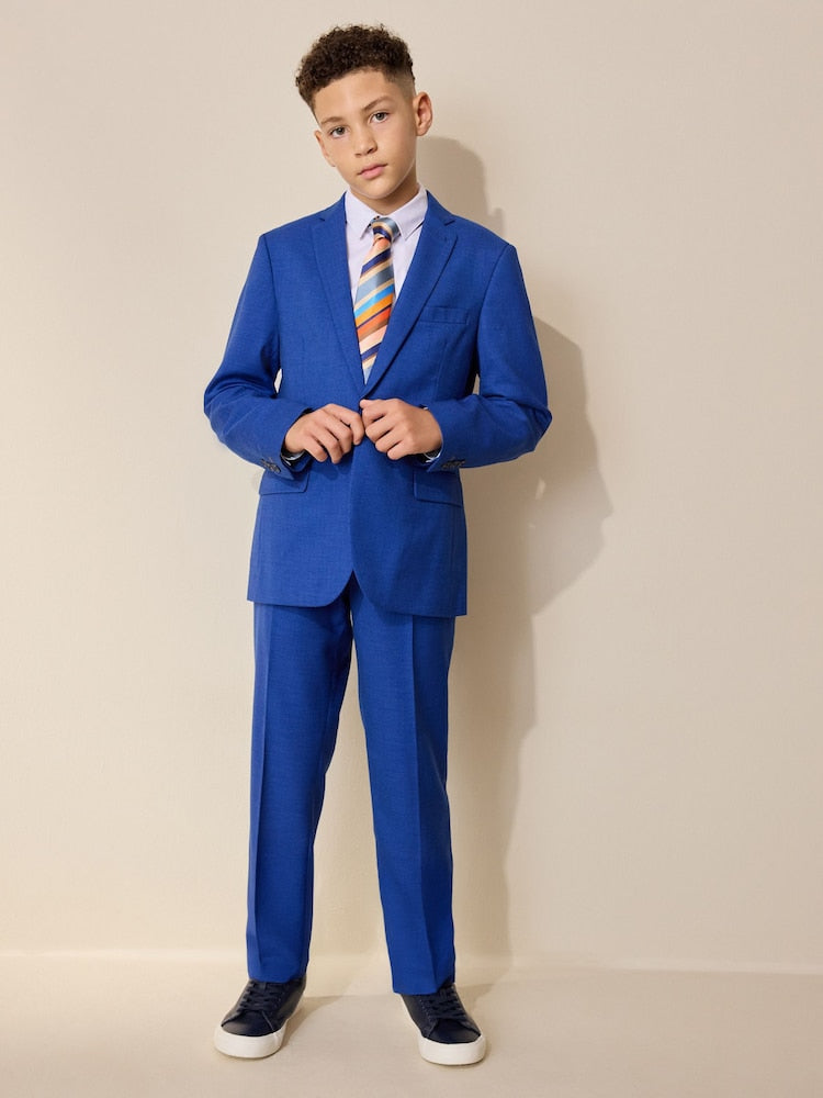 Cobalt Blue Suit Jacket (3-16yrs)