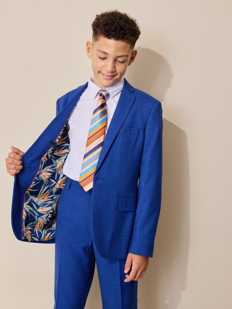 Cobalt Blue Suit Jacket (3-16yrs)