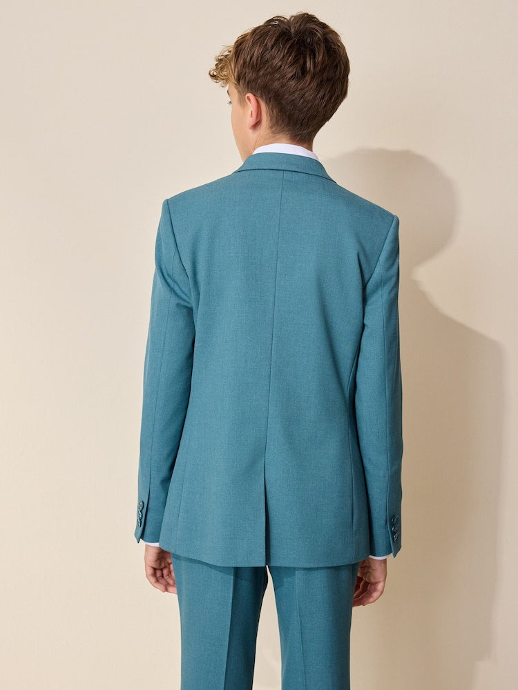 Teal Blue Suit Jacket (12mths-16yrs)