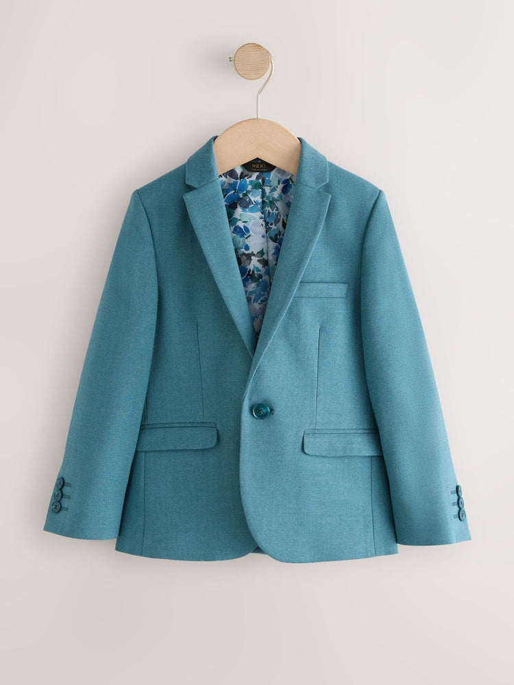 Teal Blue Suit Jacket (12mths-16yrs)