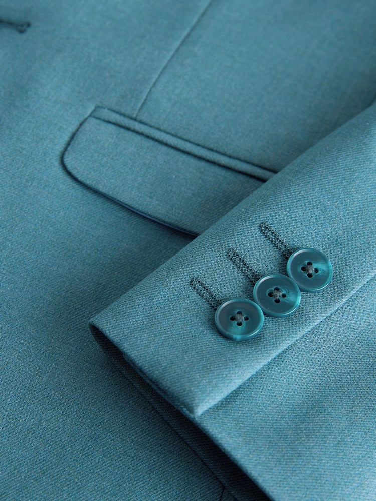 Teal Blue Suit Jacket (12mths-16yrs)