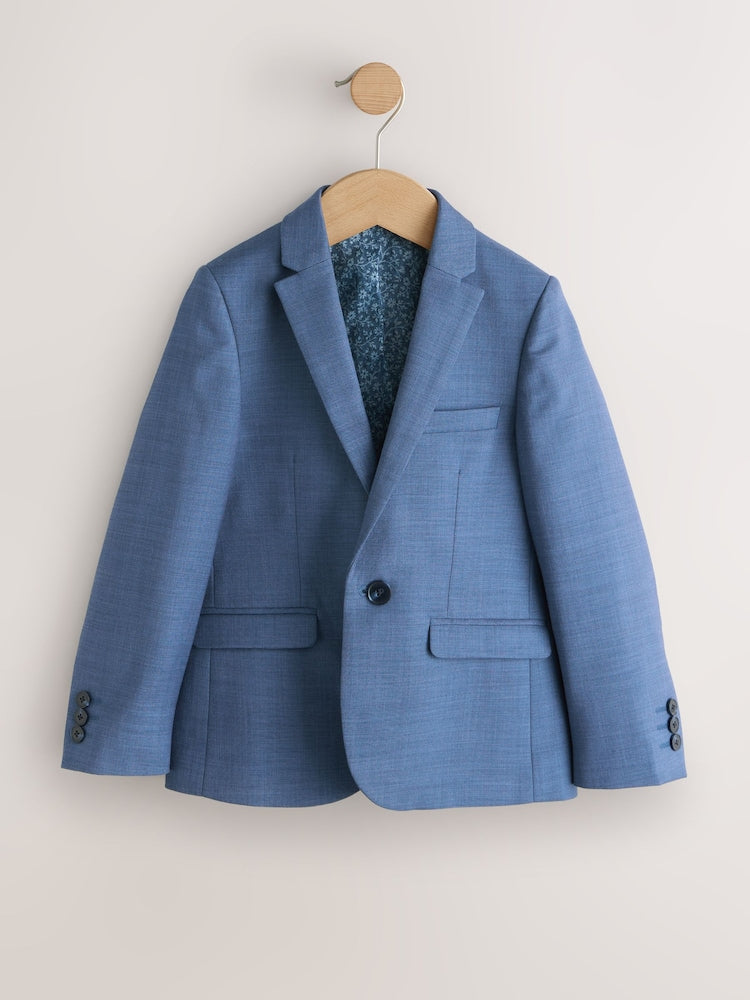 Blue Skinny Fit Suit Jacket (3-16yrs)