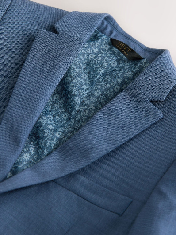 Blue Skinny Fit Suit Jacket (3-16yrs)
