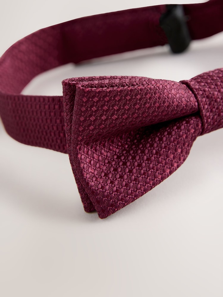 Burgundy Bow Tie (3-16yrs)