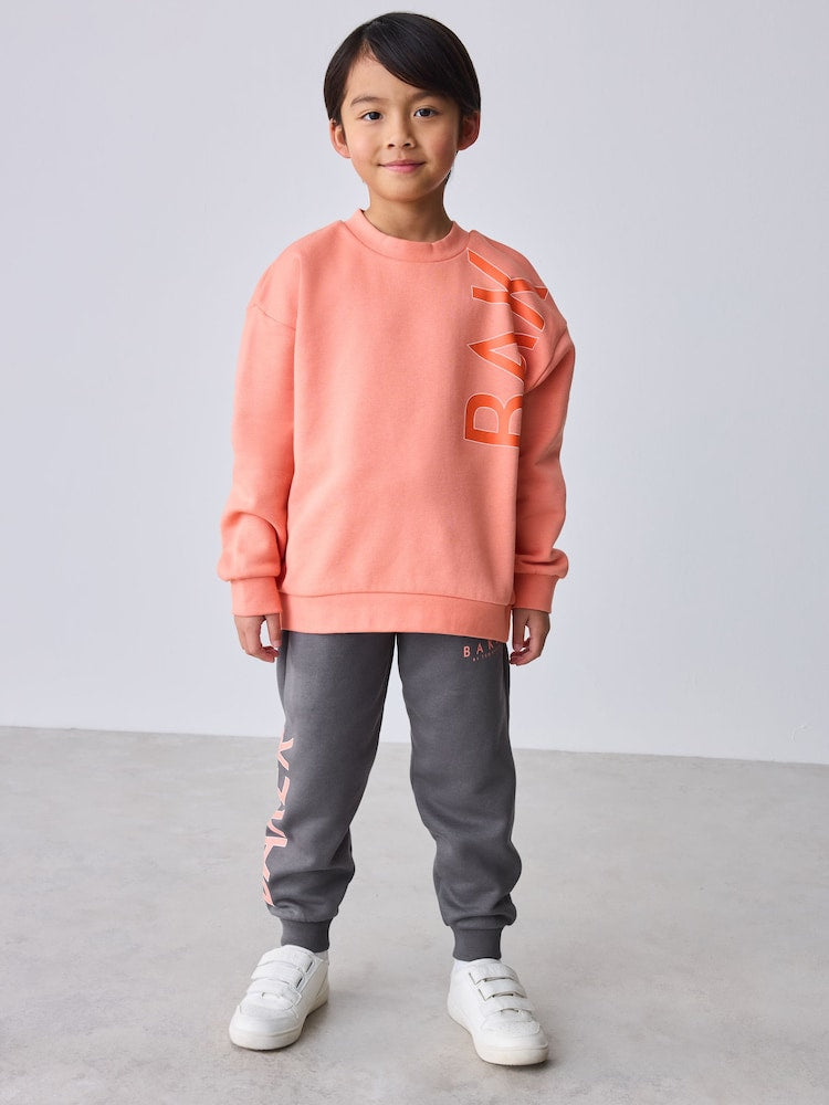 Baker by Ted Baker Oversized Graphic Sweatshirt and Joggers Set