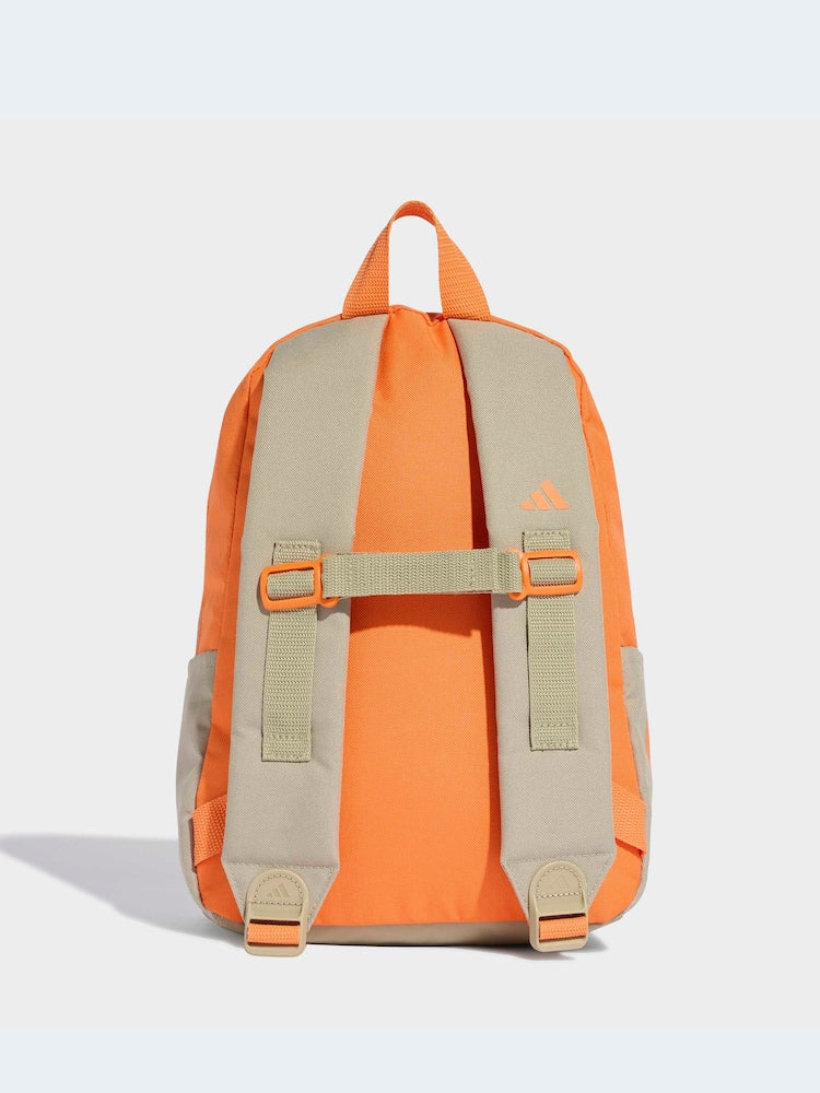 adidas Brown 3 Bar Kids Backpack
