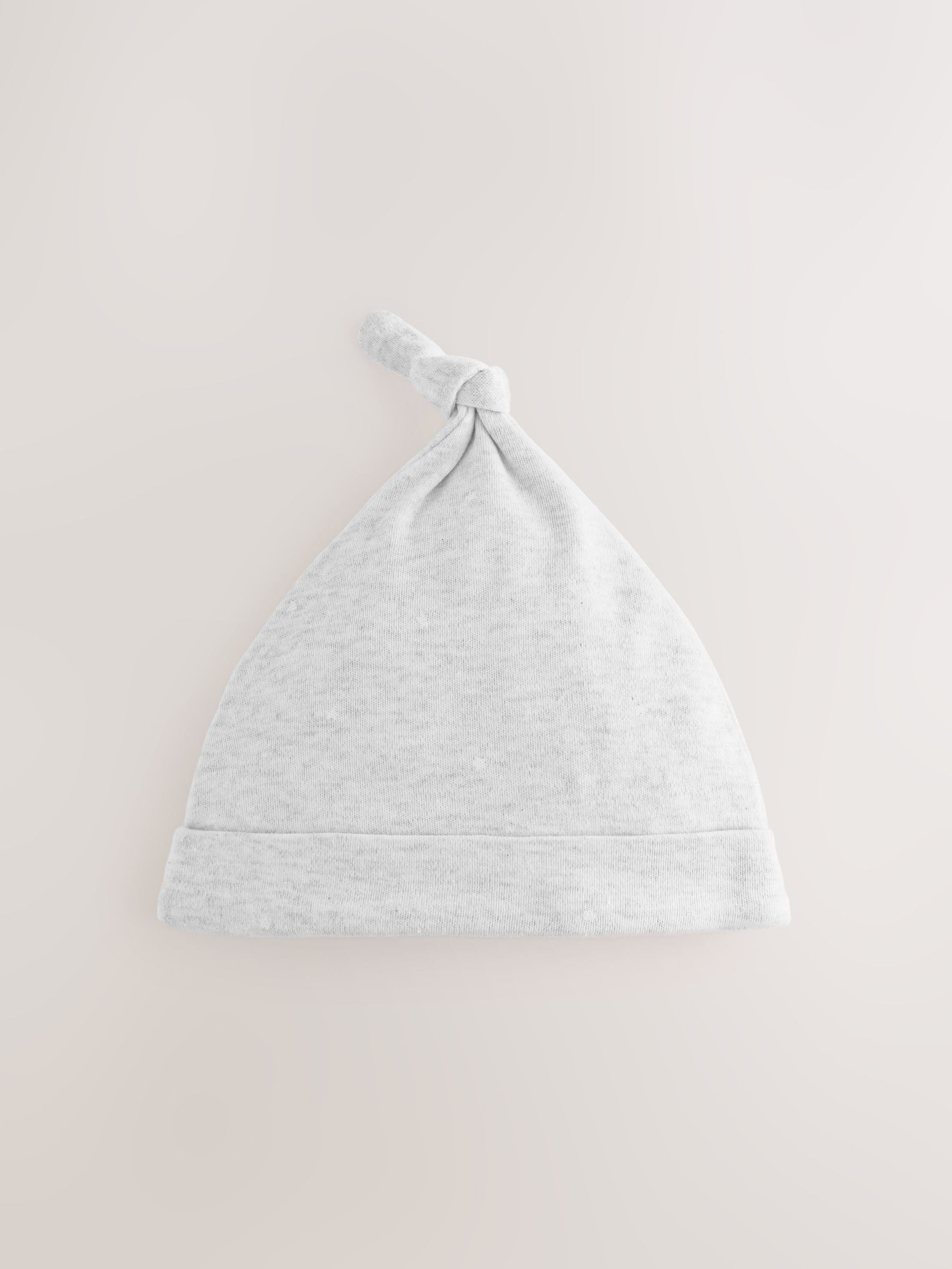 Grey Elephant Baby Tie Top Hats 3 Pack (0-12mths) - Size 44cm (5lb)