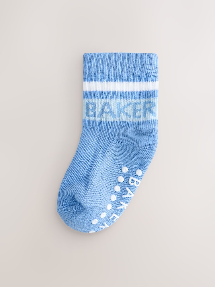 Baker by Ted Baker Baby Gripper Multi Socks 3 Pack