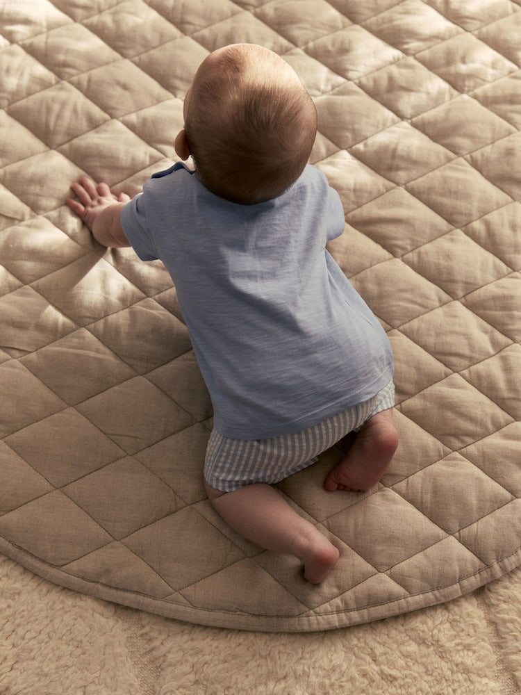 Blue Lion Top and Shorts Baby Set (0mths-2yrs)