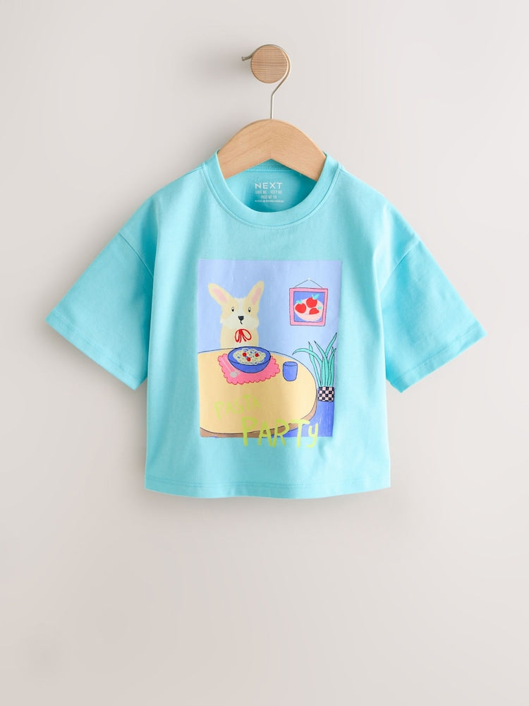 Blue Dog Short Sleeve T-Shirt (3mths-7yrs)