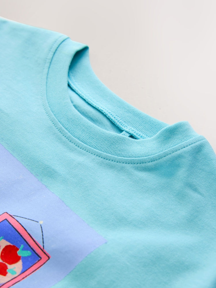 Blue Dog Short Sleeve T-Shirt (3mths-7yrs)