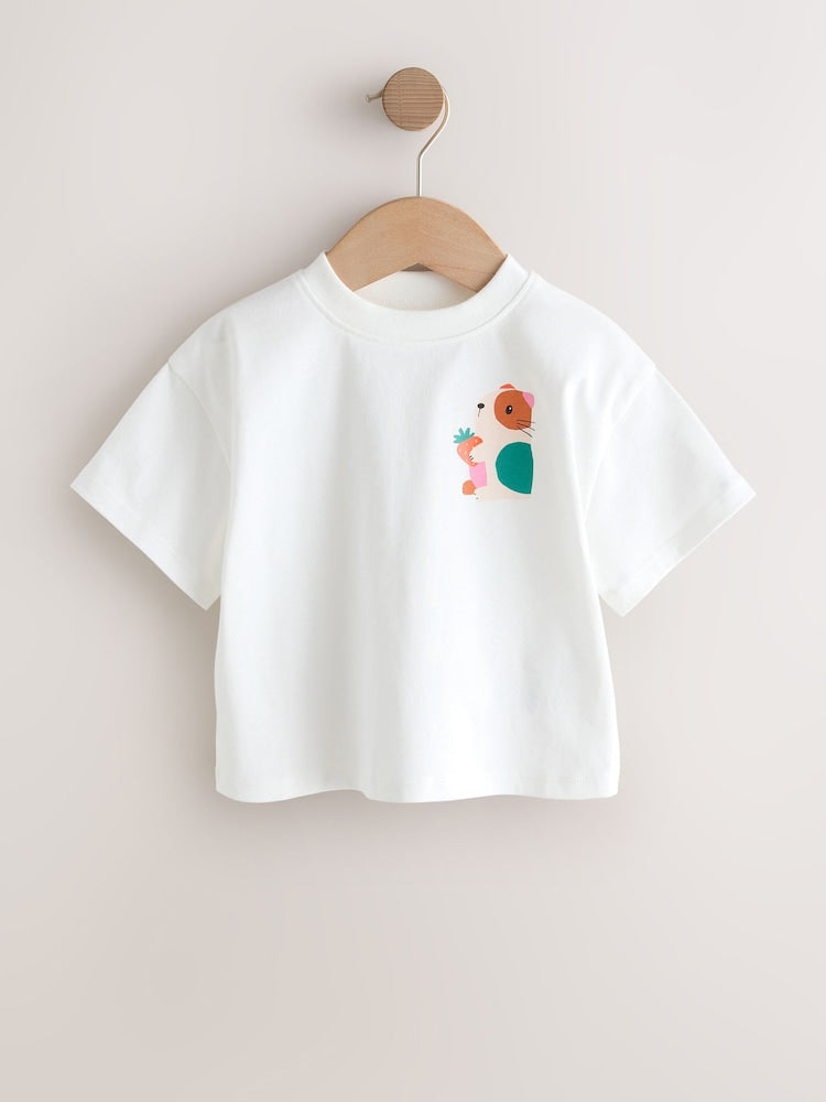 Blue/Green T-Shirts 4 Pack (3mths-7yrs)