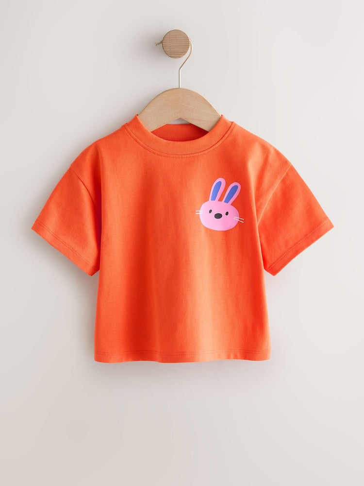 Blue/Green T-Shirts 4 Pack (3mths-7yrs)