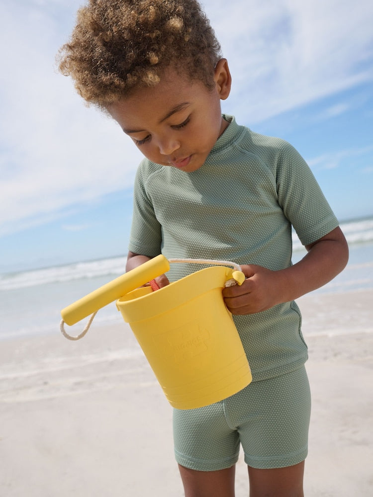 Green Textured Swim Set (3mths-7yrs)