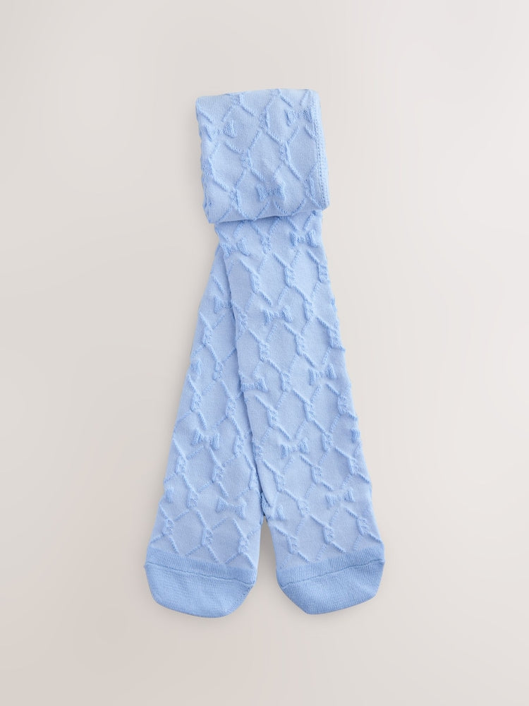 Baker by Ted Baker 3 Pack Occasion Embossed Multi Tights - Size 12-18 Months (80-86cm)
