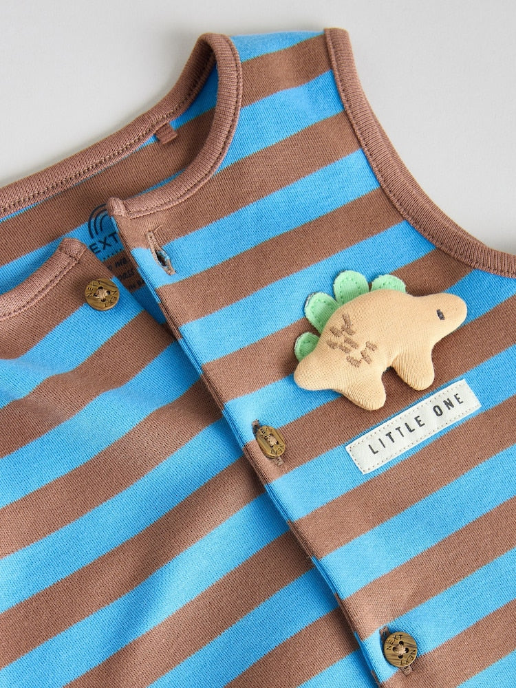 Blue Dino Print