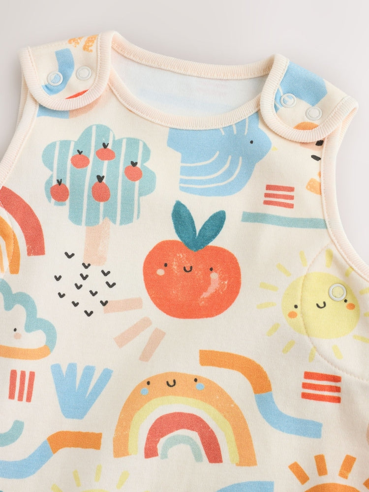 Rainbow Fruits 0.5 Tog Sleeveless Baby Sleep Bag