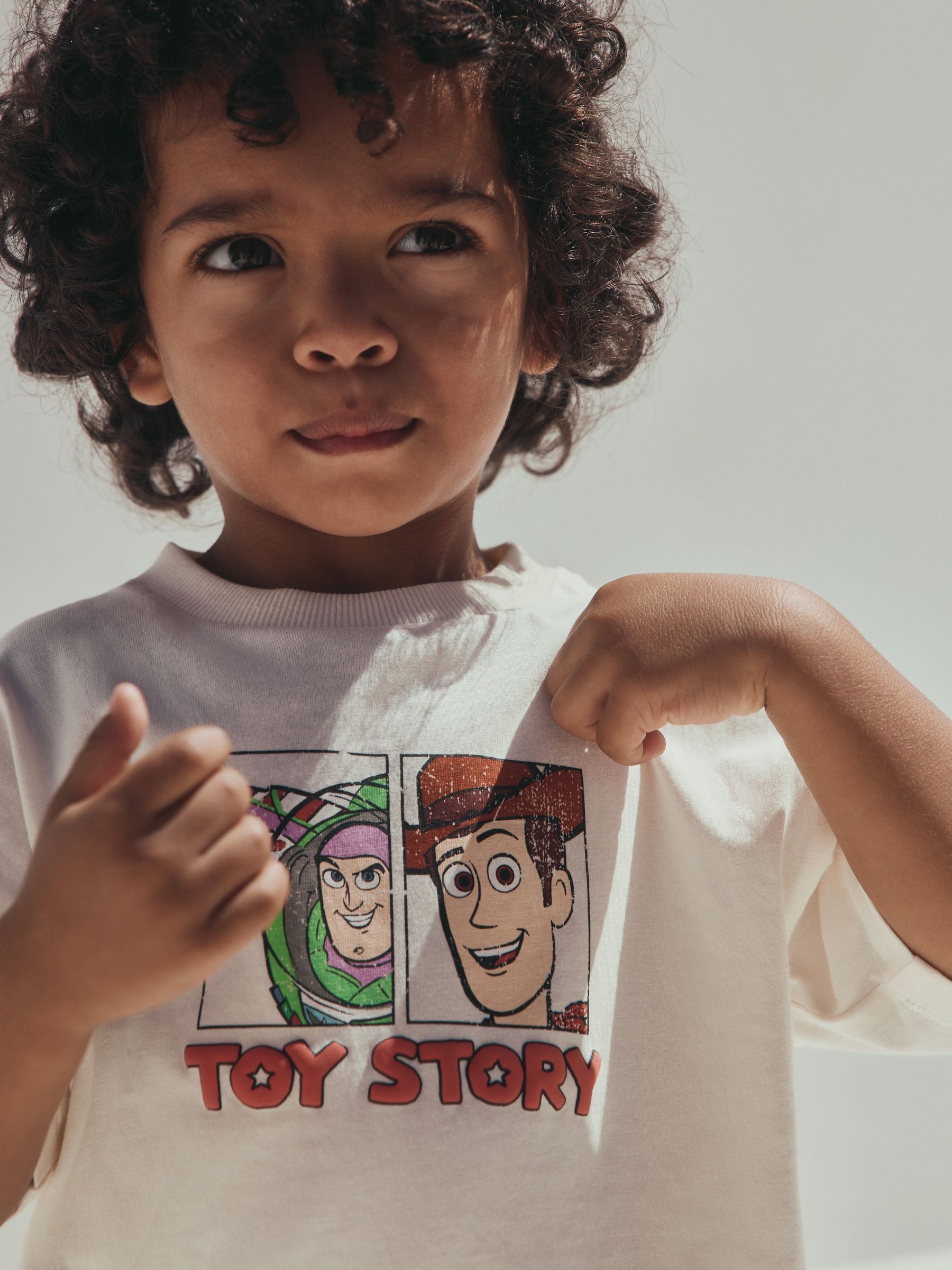 Ecru Toy Story T-Shirt and Shorts Set (3mths-8yrs) - Size 3-6 Months (62-68cm)