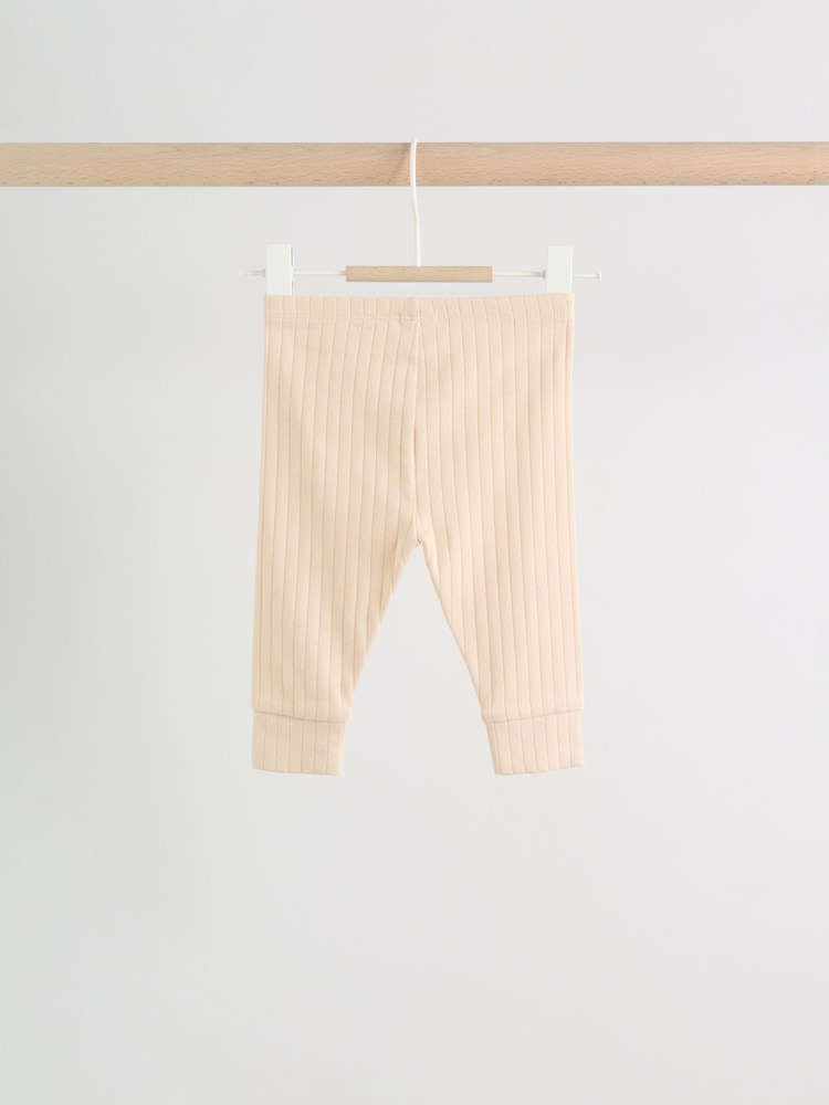 Neutral Hello World Top and Leggings Baby Set (0-18mths)