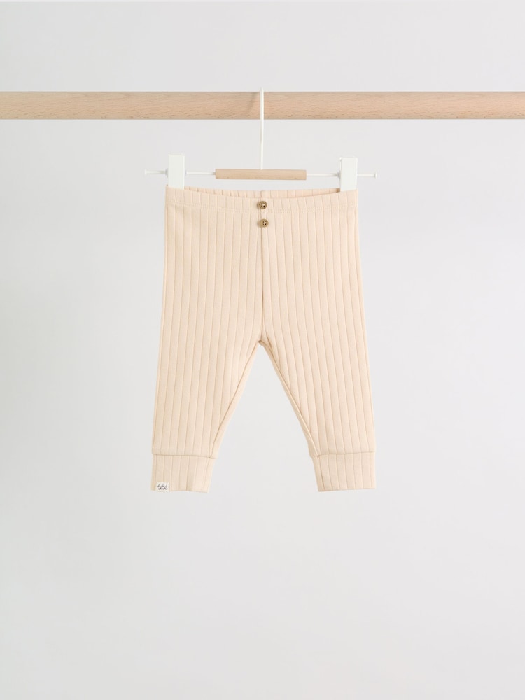 Neutral Hello World Top and Leggings Baby Set (0-18mths)