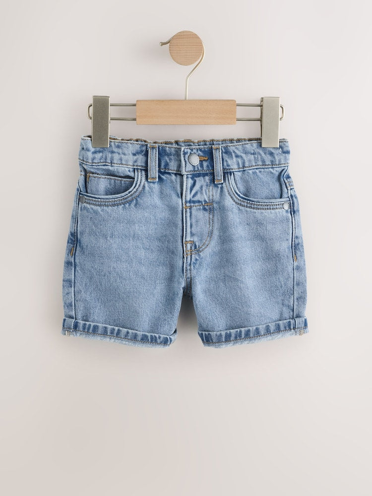 Mid Blue Denim Shorts (3mths-7yrs)