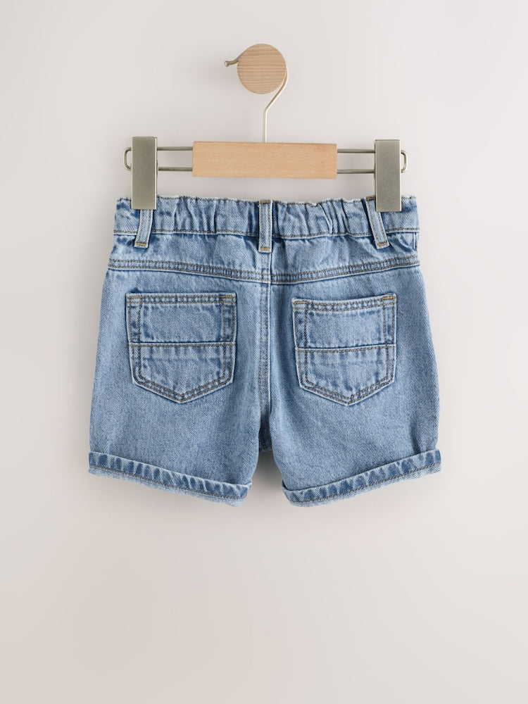 Mid Blue Denim Shorts (3mths-7yrs)