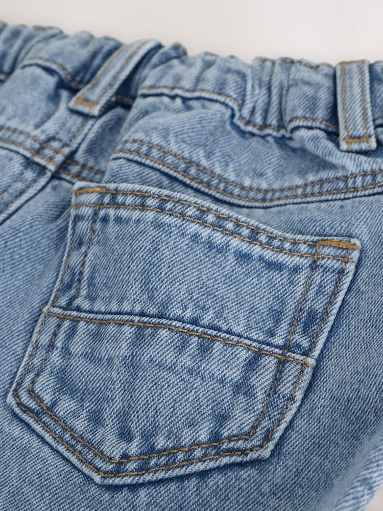 Mid Blue Denim Shorts (3mths-7yrs)