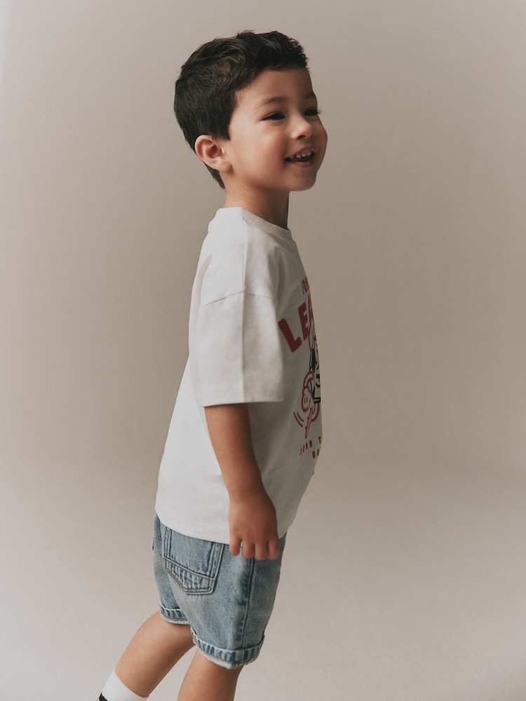 Light Blue Denim Shorts (3mths-7yrs)