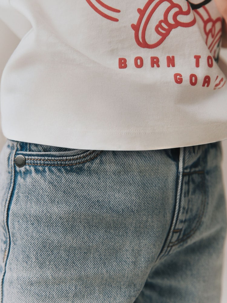 Light Blue Denim Shorts (3mths-7yrs)