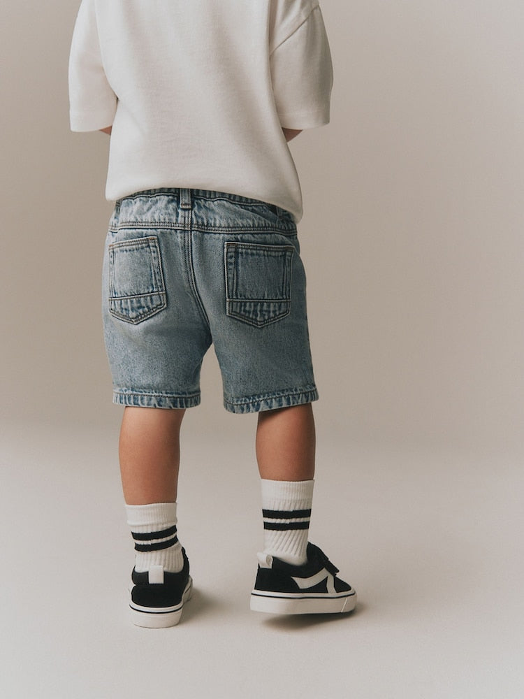 Light Blue Denim Shorts (3mths-7yrs)