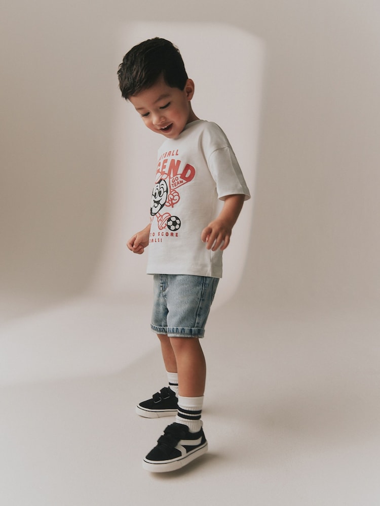 Light Blue Denim Shorts (3mths-7yrs)