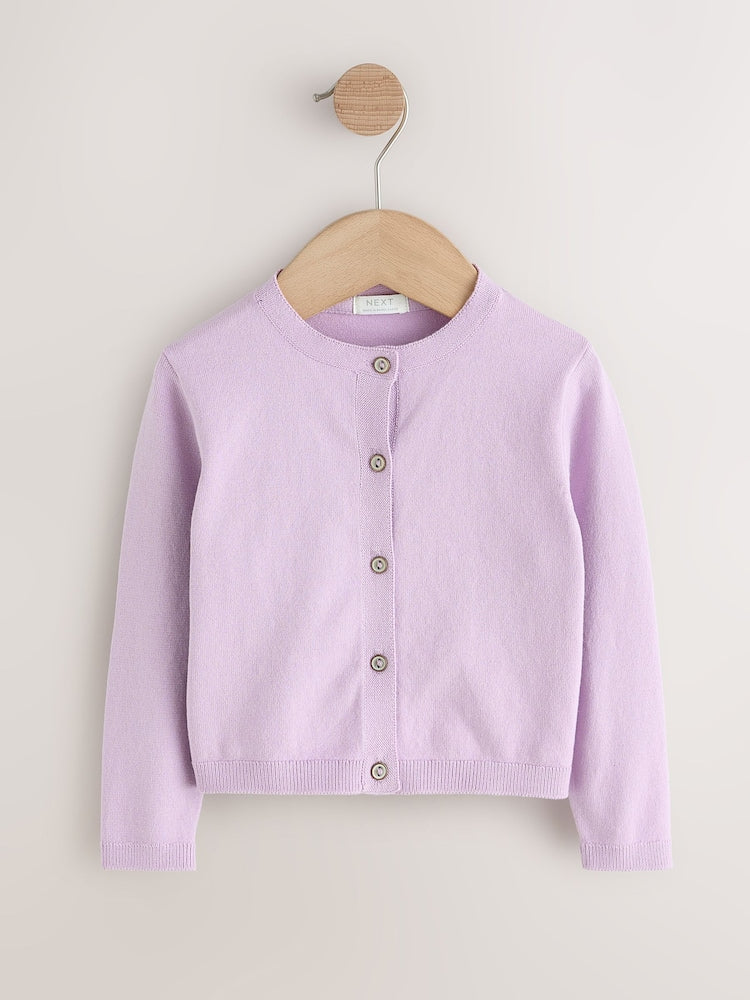Lilac Purple Cardigan (3mths-10yrs)