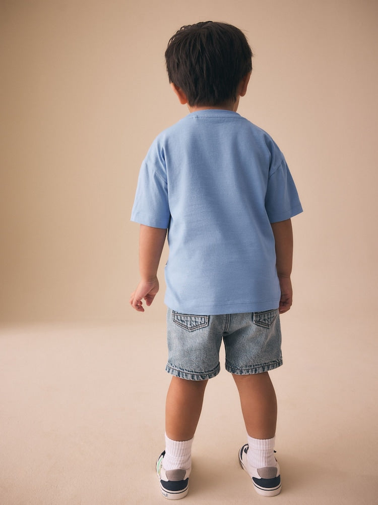 Blue Toy Story Short Sleeve T-Shirt (3mths-8yrs)