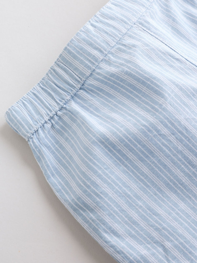 Blue Nautical Smart Shirt and Shorts Baby Set (0mths-2yrs)