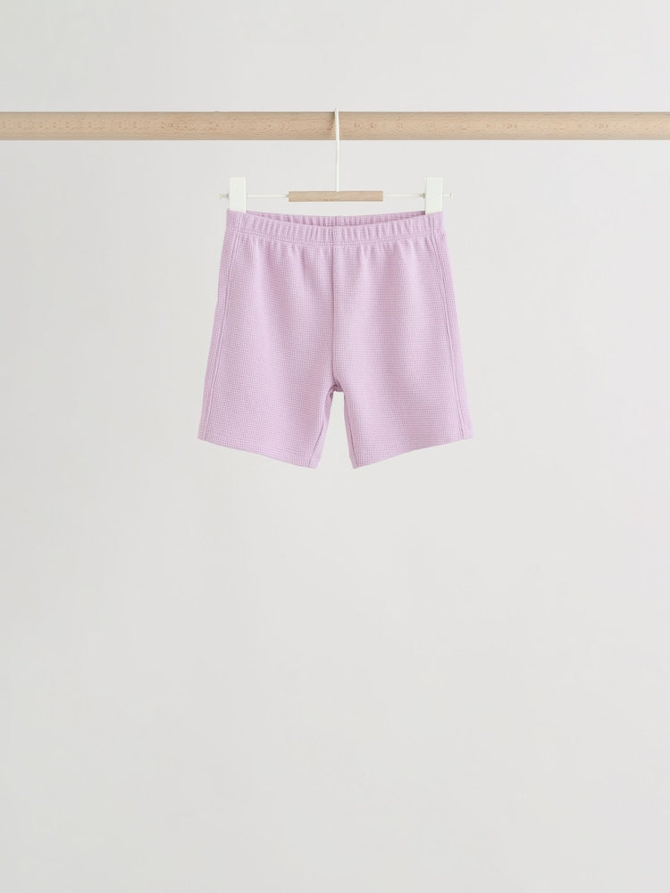 Blue/Lilac/Green Tops and Shorts 6 Piece Baby Set (0mths-2yrs)