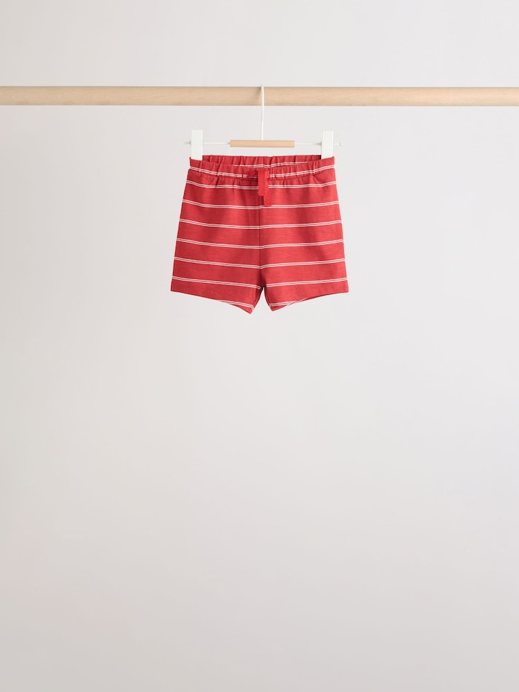 Blue/Red Homegrown Farm Tops and Shorts Baby Set 6 Piece (0mths-2yrs)