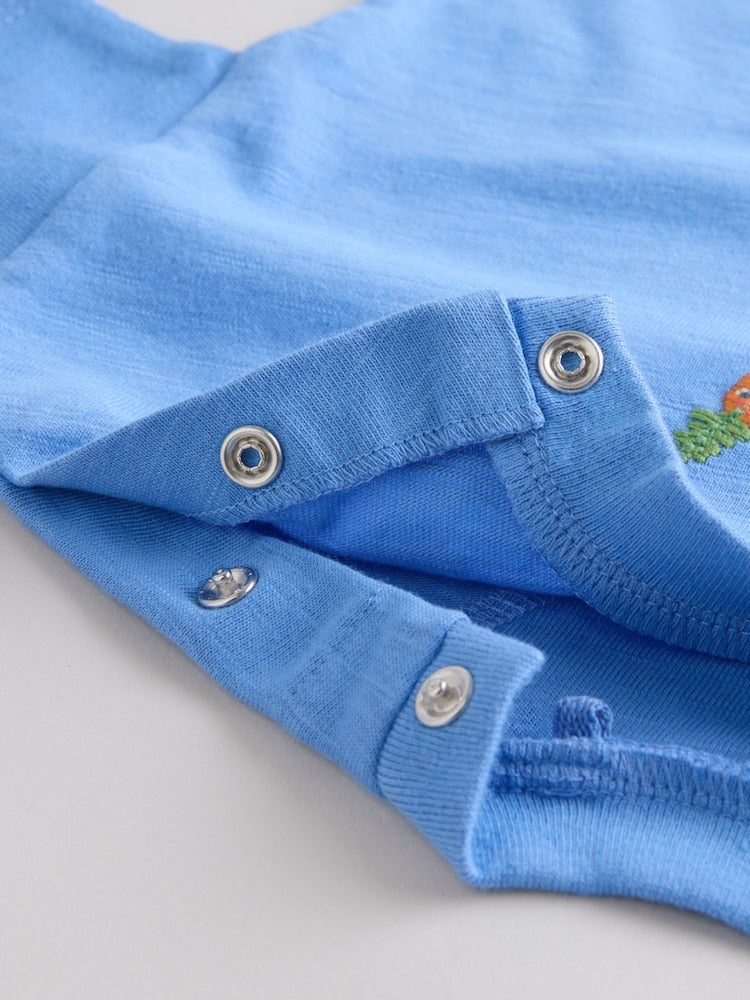 Blue/Red Homegrown Farm Tops and Shorts Baby Set 6 Piece (0mths-2yrs)